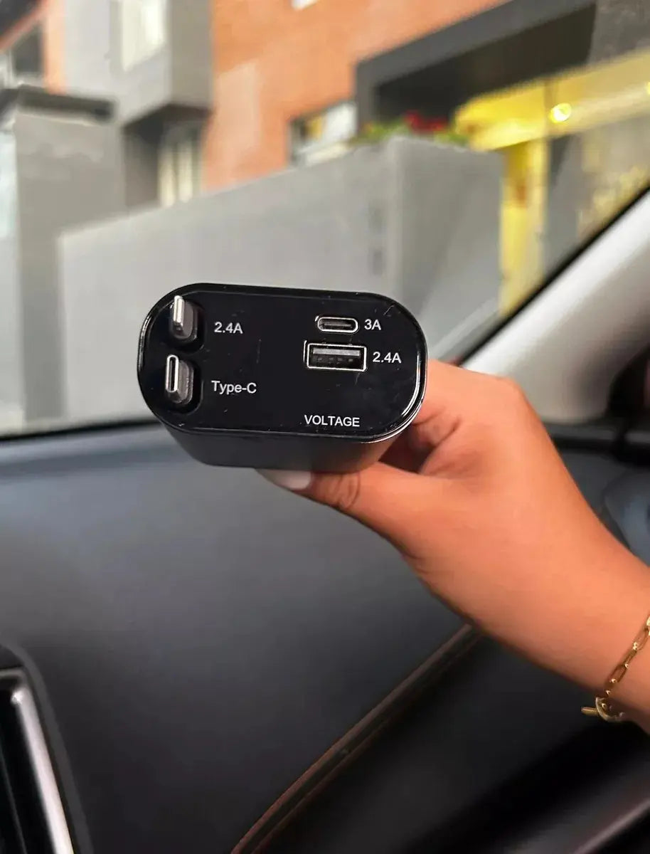 Cargador de Auto 4 en 1