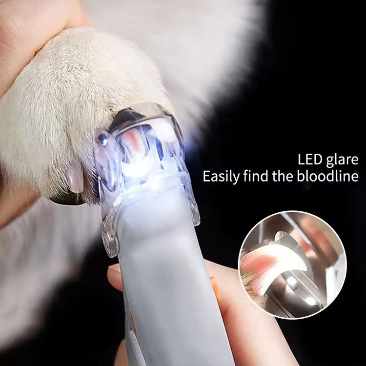 Corta Uñas con Luz Led Para Mascotas