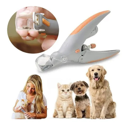 Corta Uñas para Mascotas con luz Led