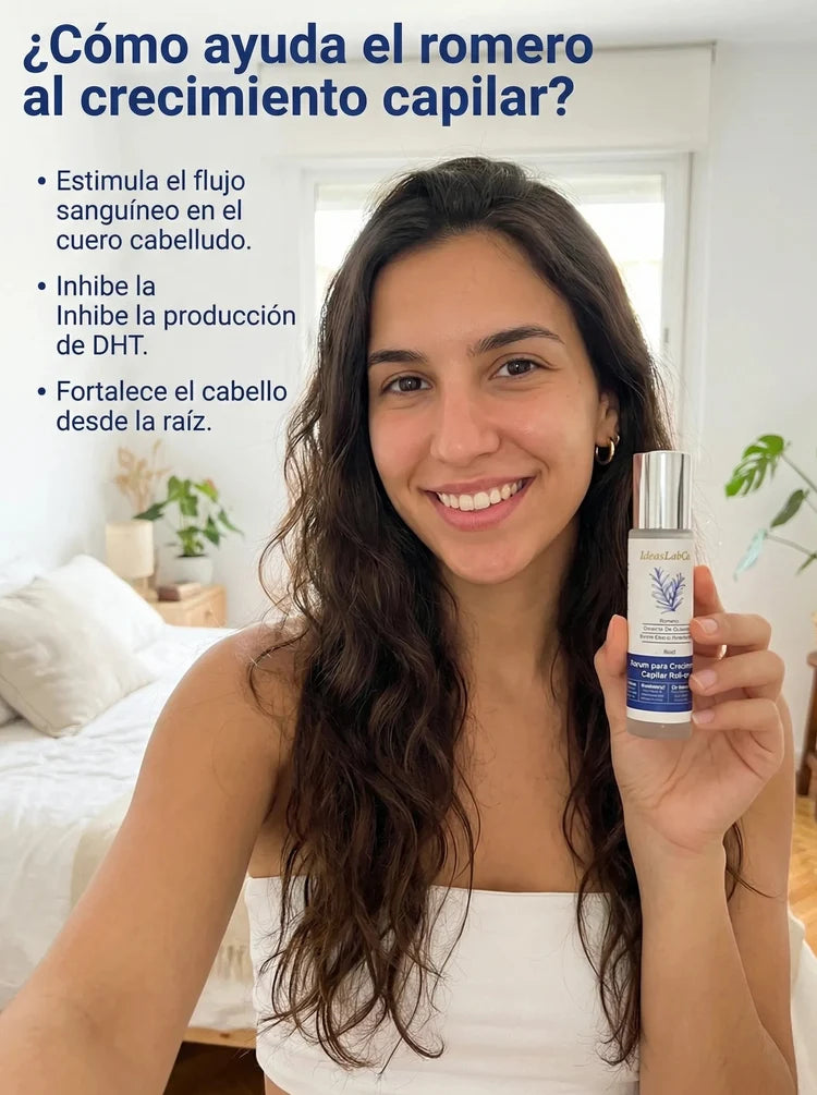Crecimiento Capilar X3 – Sérum Capilar Roll-On | Pack 3 x 10 ml